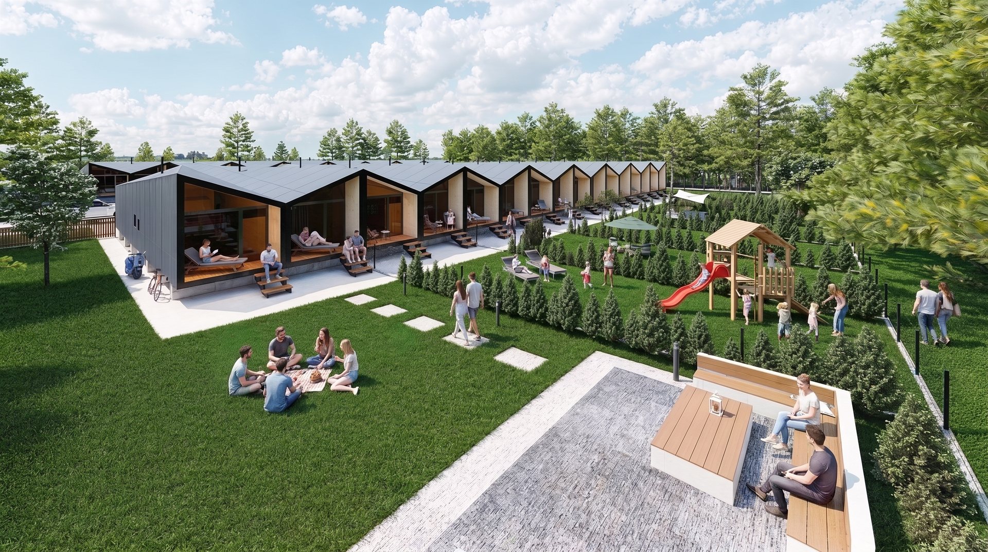 TOO House — conjunto de casas geminadas em bairro